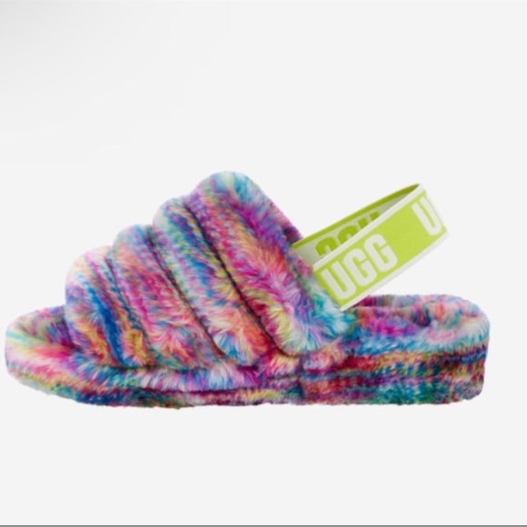 UGG Shoes - NWB UGG K Fluff Yeah Pixelate